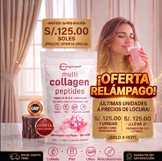 PureFlexBody - colágeno para articulaciones y piel radiante
